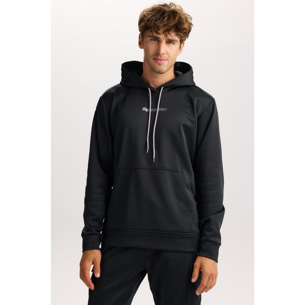 Męska bluza dresowa Rough Radical Dynami Pro Hoodie Men. Czarne bluzy sportowe męskie ROUGH RADICAL, m, bez wzorów, z dresówki, bez kaptura, na fitness i siłownię. Za 169.90 zł.