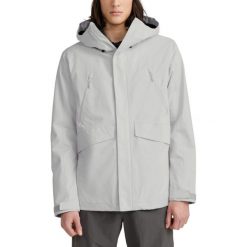 Kurtka narciarska męska O'Neill Trvlr Series Textured. Szare kurtki sportowe męskie O'Neill, na zimę, l, bez wzorów, bez kaptura, narciarskie. Za 1,097.00 zł.