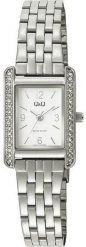 Zegarek damski QQ Q24C-001P srebrny. Szare zegarki damskie Q&Q, srebrne. Za 159.00 zł.