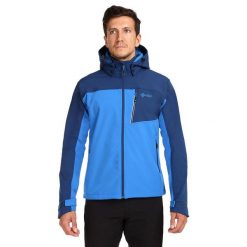 Męska kurtka softshell Kilpi RAVIO-M. Czerwone kurtki męskie Kilpi, l, bez wzorów, z softshellu, bez kaptura, trekkingowe. Za 318.77 zł.