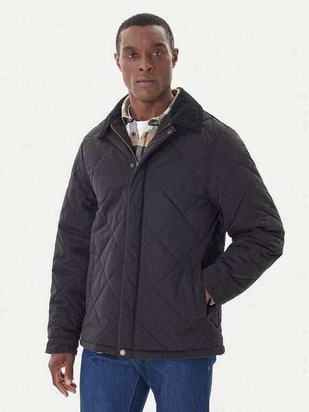 Hunter Kurtka przejściowa Ardwell HARM0003252 Czarny Regular Fit. Czarne kurtki męskie Hunter, l, bez wzorów, z syntetyku, bez kaptura. Za 729.99 zł.