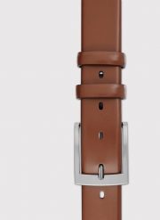 PAKO LORENTE - Kamelowy skórzany pasek męski. Paski męskie Pako Lorente, ze skóry. Za 149.99 zł.