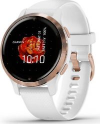 Zegarek sportowy Garmin Venu 2S Biały (010-02429-13). Białe zegarki sportowe Garmin, bez wzorów. Za 1,072.99 zł.