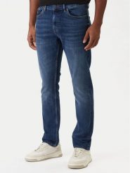 BOSS Jeansy Delaware Bo 50549514 Niebieski Slim Fit. Niebieskie jeansy męskie Boss, z bawełny. Za 379.99 zł.