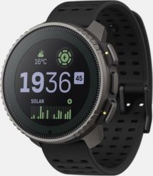 Zegarek sportowy Suunto Vertical Titanium Solar Black (SS050858000). Czarne zegarki sportowe Suunto, bez wzorów. Za 2,499.00 zł.