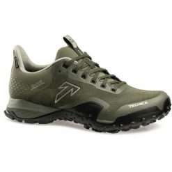 Buty trekkingowe męskie Tecnica Magma GTX. Zielone buty zimowe męskie TECNICA, bez wzorów, z materiału, bez obcasa, bez zapięcia. Za 899.00 zł.