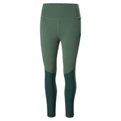 Damskie legginsy 7/8 Helly Hansen Blaze. Zielone legginsy damskie Helly Hansen, bez wzorów, długie. Za 468.00 zł.
