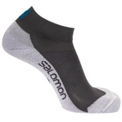 Skarpetki Unisex Dla Dorosłych Speedcross. Szare skarpetki damskie Salomon, bez wzorów, z materiału. Za 65.99 zł.