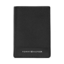 Portfel Tommy Hilfiger. Czarne portfele męskie Tommy Hilfiger, bez wzorów. Za 279.99 zł.