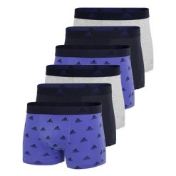 Bokserki Active Flex Cotton 6 pak. Bokserki męskie Adidas, bez wzorów, z bawełny. Za 333.00 zł.
