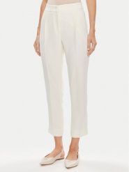 Marella Spodnie materiałowe Izabel 31310511200 Écru Regular Fit. Spodnie materiałowe damskie Marella, bez wzorów, z materiału. Za 389.99 zł.