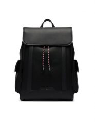 Tommy Hilfiger Plecak Th Texture Backpack AM0AM14678 Czarny. Czarne plecaki męskie Tommy Hilfiger, bez wzorów. Za 799.99 zł.