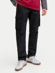 Jack & Jones Spodnie dresowe Kane Ivan 12288610 Czarny Regular Fit. Czarne spodnie sportowe męskie Jack & Jones, l, bez wzorów, z dresówki. Za 209.99 zł.