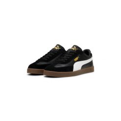 Buty damskie sportowe sneakersy Puma CLUB II ERA. Czarne obuwie sportowe damskie Puma, bez wzorów, z materiału, bez zapięcia, trekkingowe. Za 216.99 zł.