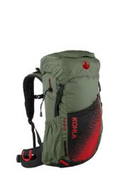 Plecak turystyczny Kohla Track 23L - bronze green/scarlet/caviar. Zielone plecaki męskie KOHLA, bez wzorów, z nylonu. Za 522.49 zł.