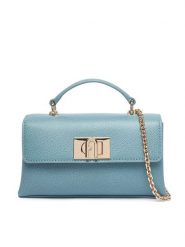 Furla Torebka 1927 Mini WE00423 ARE000 CN 4896S Niebieski jasny. Niebieskie torebki do ręki damskie Furla, bez wzorów, ze skóry, bez dodatków. Za 1,104.00 zł.