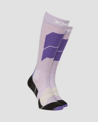 Skarpety X-Socks SKI PERFORM MERINO OTC P095. Fioletowe skarpetki damskie X-Socks, bez wzorów, z materiału. Za 209.99 zł.
