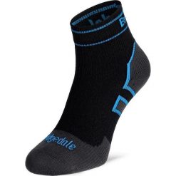 Wodoszczelne skarpety Bridgedale StormSock Mid Ankle - black/blue. Czarne skarpety męskie Bridgedale, bez wzorów. Za 156.99 zł.