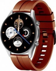 Smartwatch Oromed Oro-Fit 8 Pro Brązowy (ORO_SMART_FIT8_PRO). Brązowe zegarki smartwatch OROMED, bez wzorów. Za 240.99 zł.