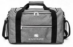 Torba sportowa Sapphire ST-130. Szare torby na ramię męskie SAPPHIRE, z materiału, na ramię, duże. Za 59.00 zł.