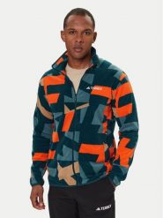 Adidas Polar Terrex Multi Printed JM0137 Kolorowy Regular Fit. Bluzy sportowe męskie Adidas, m, bez wzorów, z polaru, bez kaptura. Za 269.99 zł.