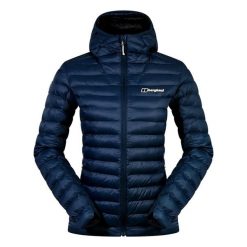 Damska kurtka z kapturem Berghaus Trail-nomad Synthetic. Niebieskie kurtki sportowe damskie Berghaus, m, bez wzorów, z puchu, bez ramiączek, z kapturem, trekkingowe. Za 1,026.00 zł.