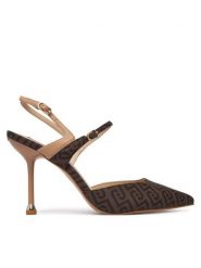 Liu Jo Szpilki Demi 13 SA6009 EX339 Brązowy. Brązowe szpilki damskie Liu Jo, bez wzorów, ze skóry, bez obcasa, na szpilce, bez zapięcia. Za 729.99 zł.