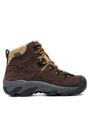 Keen Trekkingi Pyrenees Waterproof Hiking Boot 1029722 Brązowy. Brązowe obuwie trekkingowe damskie Keen, ze skóry, bez zapięcia. Za 489.99 zł.