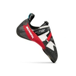 Buty wspinaczkowe Scarpa Furia Air. Czerwone obuwie trekkingowe damskie Scarpa, bez zapięcia. Za 797.99 zł.