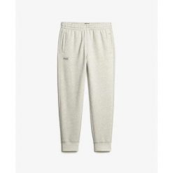 Spodnie dresowe Superdry. Szare spodnie sportowe męskie Superdry, m, bez wzorów, z dresówki. Za 342.70 zł.