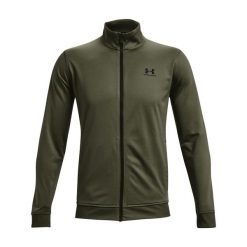 Kurtka Under Armour Sportstyle Tricot. Czarne kurtki męskie Under Armour, xl, bez wzorów, z dresówki, eleganckie, z kapturem. Za 295.40 zł.