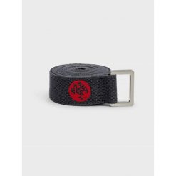 Pasek do jogi Manduka unfold 182cm - Thunder. Szare paski męskie Manduka, sportowe. Za 49.99 zł.