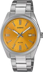 Zegarek Casio Zegarek męski Casio MTP-1302PD-9AVEF srebrny. Szare zegarki męskie Casio, bez wzorów, srebrne. Za 239.74 zł.