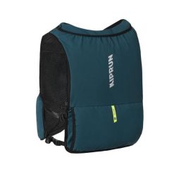 Plecak do biegania w terenie unisex Kiprun 500 8 litrów z bukłakiem 1 l. Niebieskie plecaki męskie KIPRUN, bez wzorów. Za 199.99 zł.