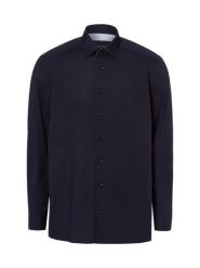 Finshley & Harding Koszula męska Mężczyźni Modern Fit Bawełna (100%) niebieski jednolity, 46. Niebieskie koszule męskie Finshley & Harding, m, bez wzorów, z bawełny, bez kołnierzyka, bez ramiączek. Za 229.95 zł.