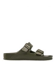 Birkenstock Klapki Arizona Eva 1019094 Zielony. Zielone klapki męskie Birkenstock, bez wzorów, z syntetyku, bez zapięcia. Za 189.99 zł.