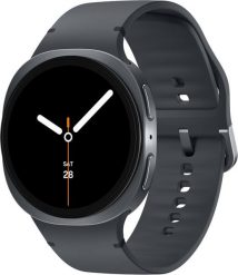 Samsung Galaxy Watch8 SM-L330NDAAEUA smartwatch / zegarek sportowy 3,81 cm (1.5") AMOLED 44 mm Cyfrowy 480 x 480 px Grafitowy Wi-Fi GPS. Szare, cyfrowe zegarki smartwatch SAMSUNG, bez wzorów. Za 1,221.33 zł.