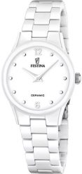 Zegarek Festina Zegarek damski Festina F20751-1 biały. Białe zegarki damskie Festina. Za 749.00 zł.