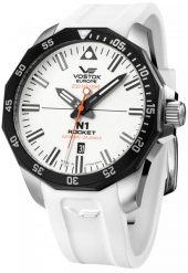 Zegarek męski Vostok Europe NH35A-225E711SW biały. Białe zegarki męskie Vostok Europe, bez wzorów. Za 2,677.83 zł.