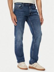 Tommy Jeans Jeansy Scanton DM0DM23655 Granatowy Slim Fit. Niebieskie jeansy męskie Tommy Jeans, z jeansu. Za 409.99 zł.