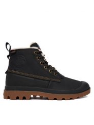 Palladium Trapery Pampa Duck Wl Wp+ 79547-008-M Czarny. Czarne trapery damskie Palladium, z materiału, bez zapięcia. Za 699.99 zł.