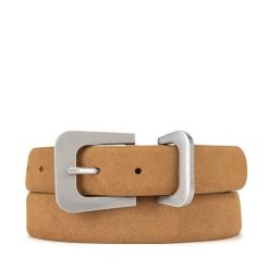 Pasek Damski GINO ROSSI. Brązowe paski damskie Gino Rossi, bez wzorów. Za 129.99 zł.