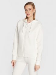 Guess Bluza V3RQ11 K7UW2 Biały Regular Fit. Białe bluzy damskie Guess, l, z aplikacjami, z wiskozy, bez ramiączek, bez kaptura. Za 249.99 zł.