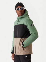 Quiksilver Kurtka snowboardowa Sycamore Block EQYTJ03503 Zielony Relaxed Fit. Zielone kurtki sportowe męskie Quiksilver, na zimę, m, bez wzorów, z syntetyku, bez kaptura, narciarskie. Za 549.00 zł.