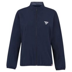 Lekka kurtka damska Tecnifibre Pro. Niebieskie kurtki sportowe damskie TECNIFIBRE, l, bez wzorów, z elastanu, bez ramiączek, bez kaptura, do biegania. Za 384.40 zł.