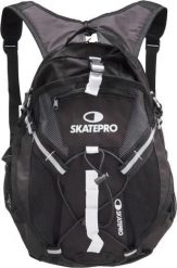 Odzież Rolki unisex SkatePro Fitness Plecak - Czarny. Biała plecaki męskie SKATEPRO, bez wzorów. Za 205.99 zł.