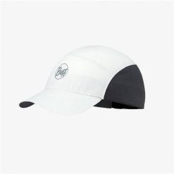 Czapka z daszkiem BUFF SPEED CAP. Niebieskie czapki damskie Buff, bez wzorów, sportowe. W wyprzedaży za 104.93 zł.