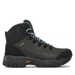 Trekkingi CMP. Czarne obuwie sportowe damskie CMP, bez wzorów, bez zapięcia, trekkingowe. Za 389.99 zł.