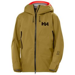 Damska kurtka narciarska z kapturem Helly Hansen Sogn. Brązowe kurtki sportowe damskie Helly Hansen, na zimę, l, bez wzorów, bez ramiączek, z kapturem, narciarskie. Za 1,536.00 zł.