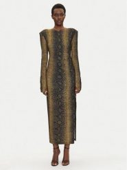 NORMA KAMALI Sukienka codzienna KK4243PLC27302 Brązowy Slim Fit. Brązowe sukienki damskie Norma Kamali, na co dzień, s, bez wzorów, z syntetyku, bez kołnierzyka, bez ramiączek, proste. Za 1,119.00 zł.